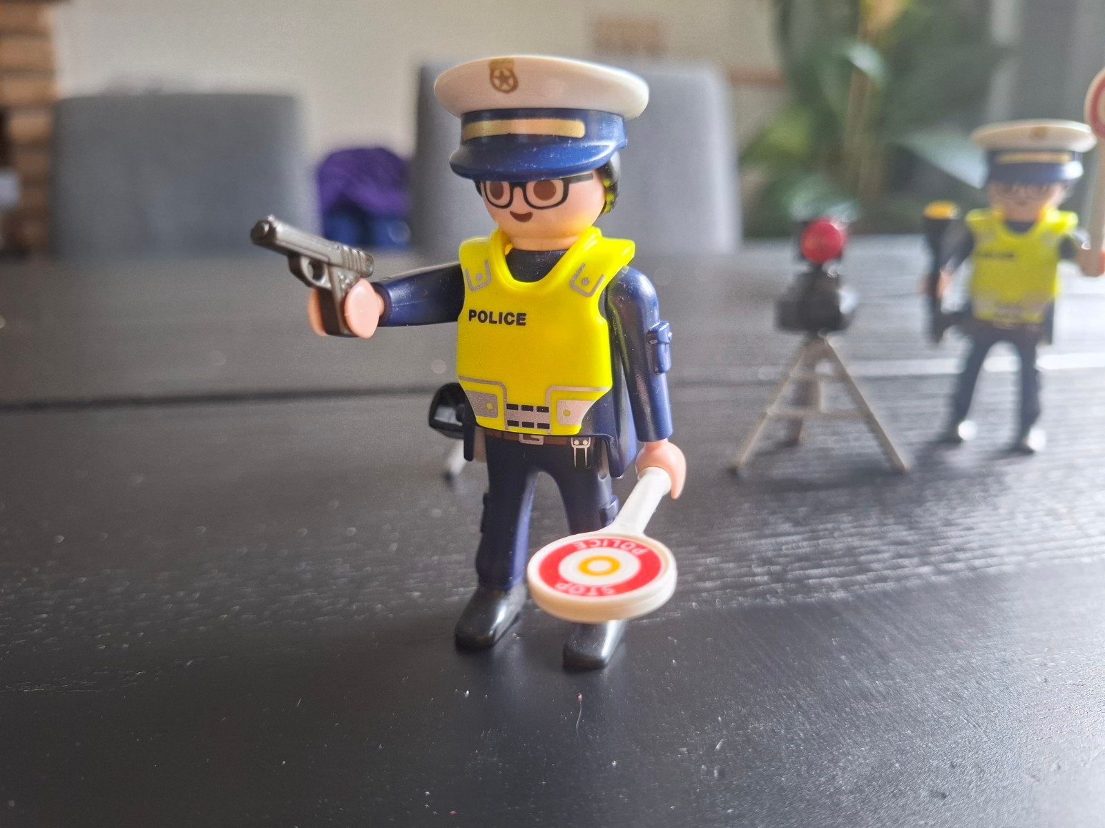 Playmobil Politie Set met Agenten en Snelheidsmeters, Ophalen, Gebruikt, Jongen of Meisje