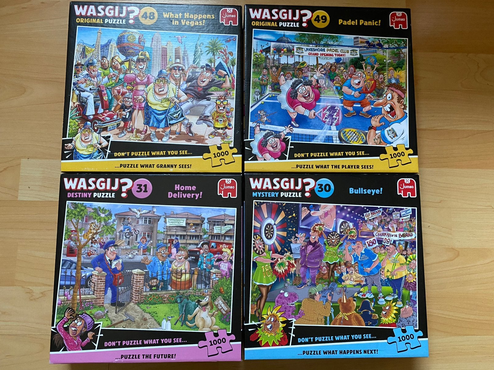 Wasgij puzzel, Ophalen of Verzenden, 500 t/m 1500 stukjes, Zo goed als nieuw