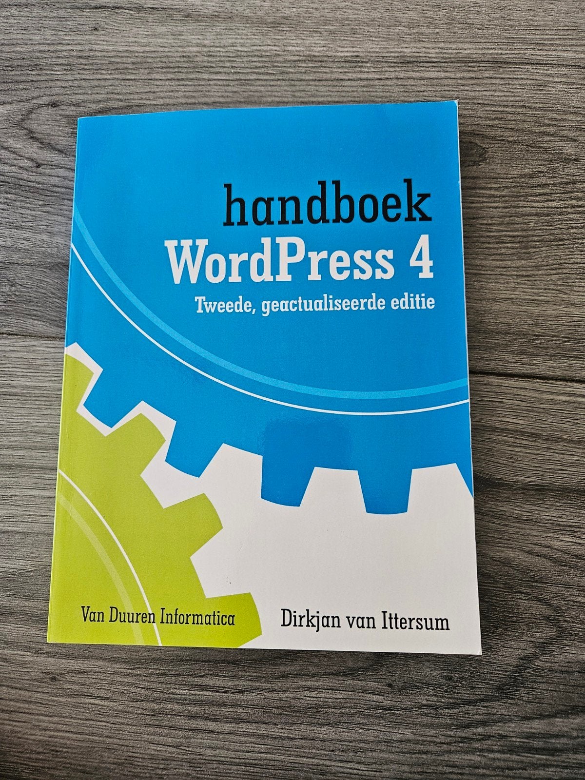 Handboek wordpress 4, Ophalen, Internet of Webdesign, Dirkjan van ittersum, Zo goed als nieuw