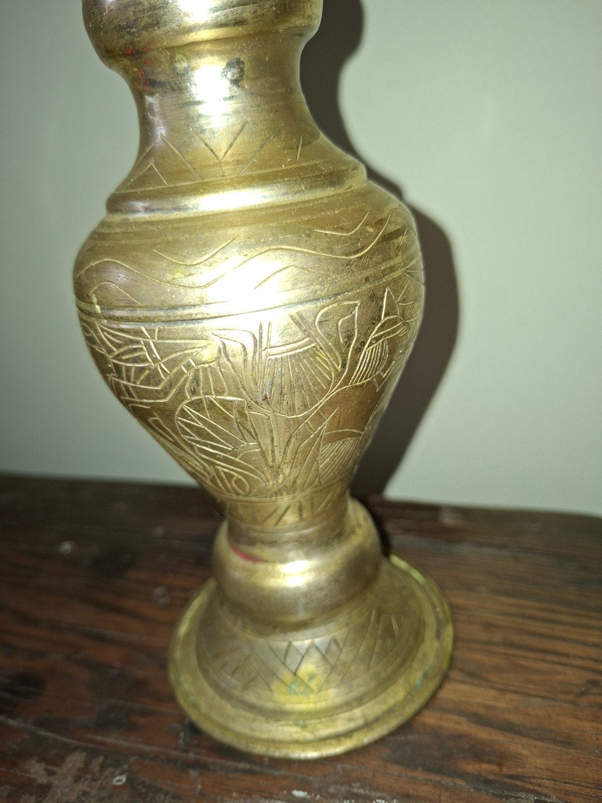 Egyptisch vaasje, Ophalen
