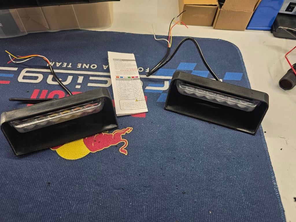Dash deck led flitsers zwaailamp zwaailicht flitslamp ecer65, Ophalen of Verzenden
