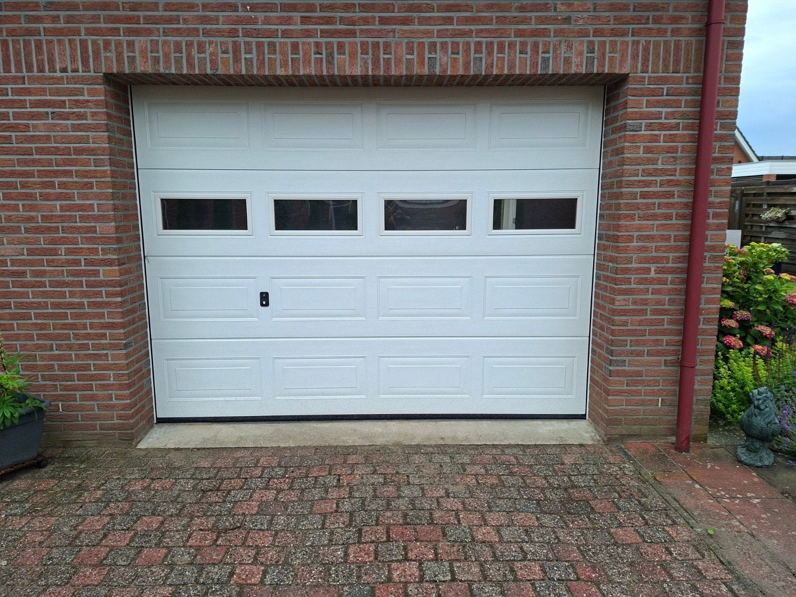 Hörmann SupraMatic E garagedeur B300xH225 afstandsbediening, Ophalen, Gebruikt, Garagedeur, 120 cm of meer