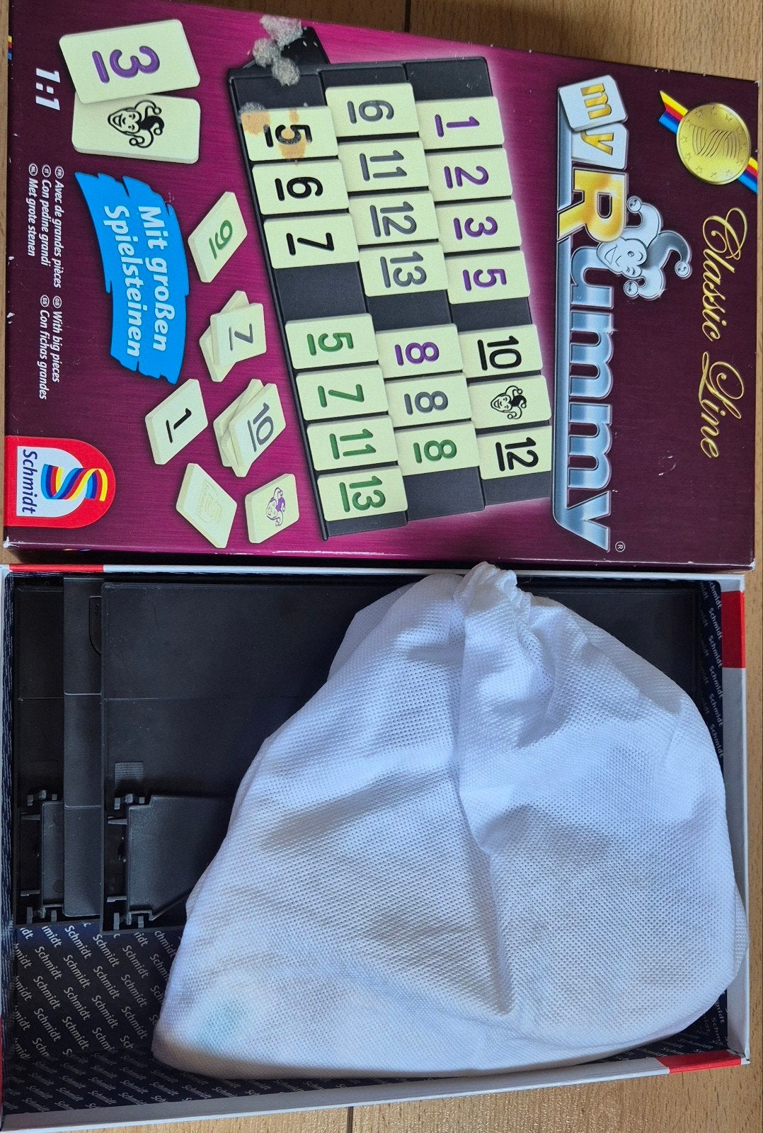 Rummykub Classic Line - Schmidt Spellen, Hobby en Vrije tijd, Gezelschapsspellen | Bordspellen, Drie of vier spelers, Ophalen