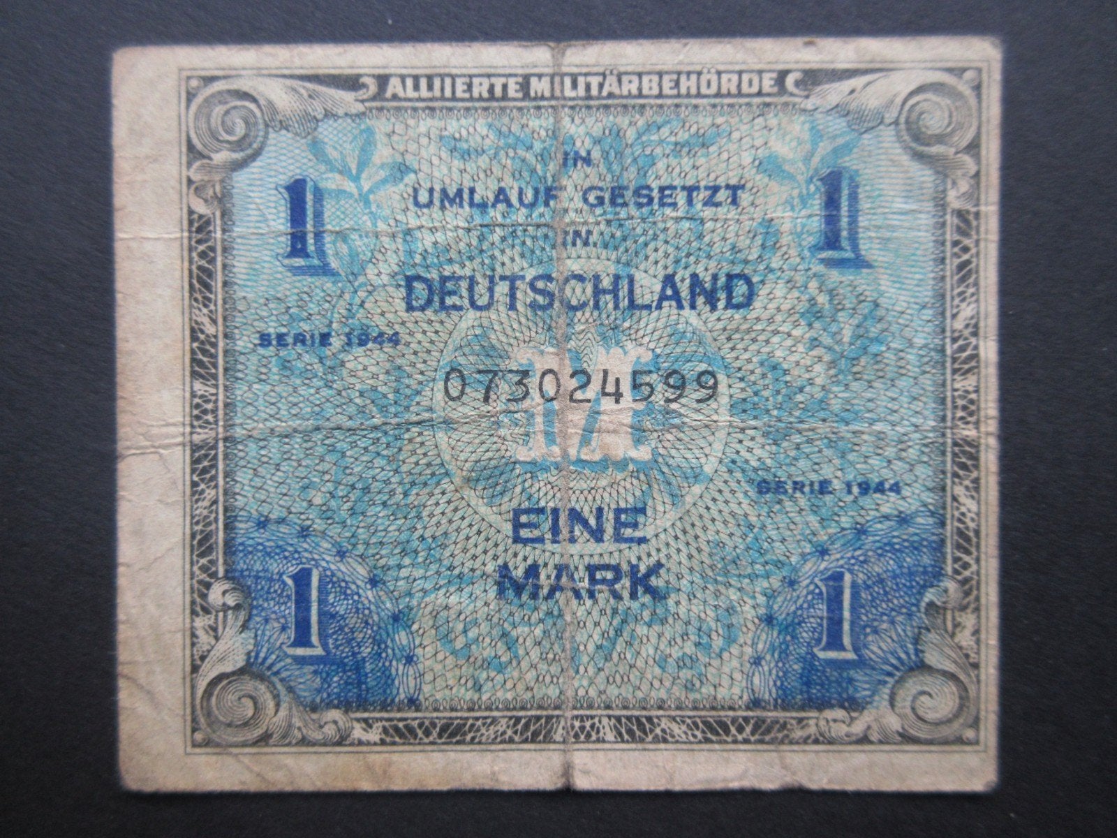 1 Mark 1944 Duitsland AMC p-192a (02) WW2, Verzenden, Overige soorten, Duitsland, Overige typen