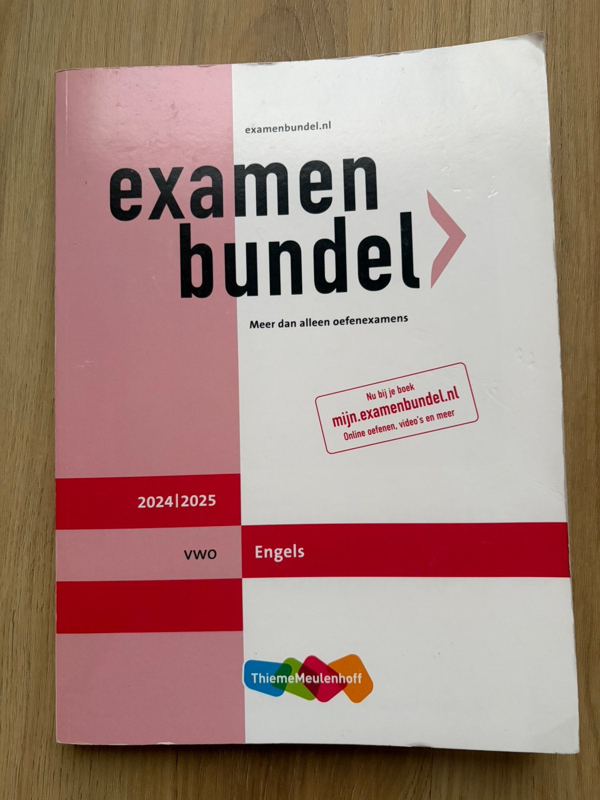 Examenbundel VWO Engels 2024/2025, Boeken, Schoolboeken, Ophalen, Zo goed als nieuw, VWO, Engels