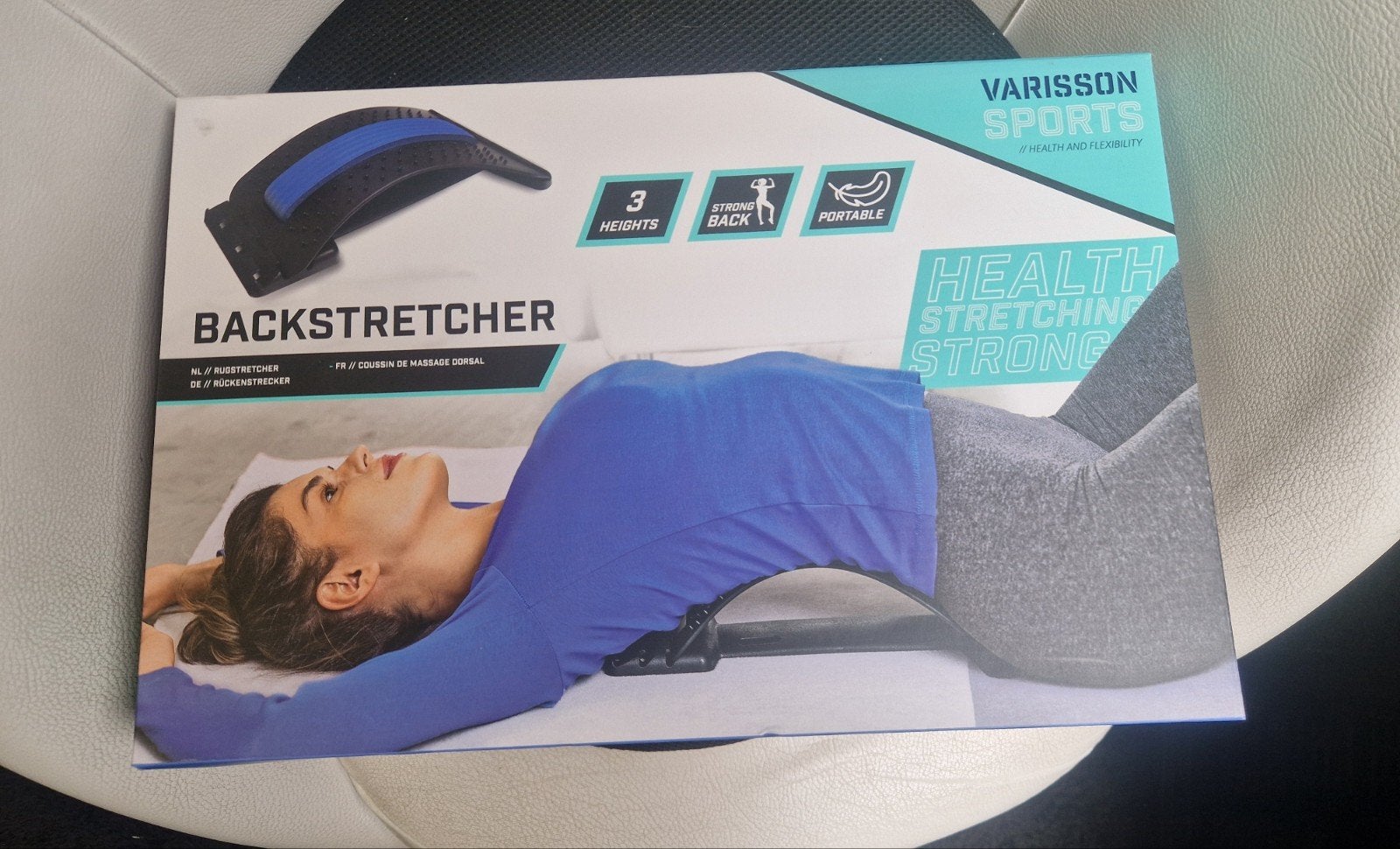 Varisson Sports Backstretcher - Rugstretcher, Sport en Fitness, Ophalen of Verzenden, Nieuw, Overige typen