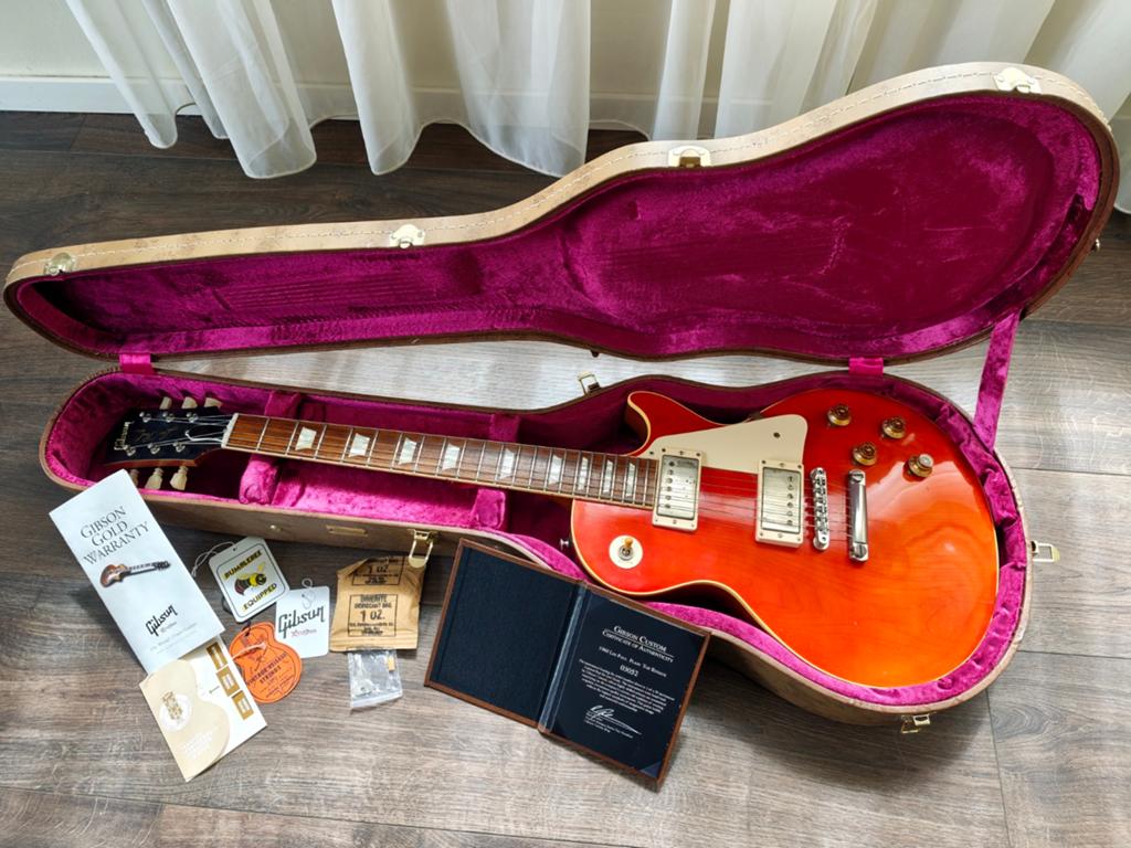 Gibson Les Paul CS Historic Reïssue VOS 1960, Muziek en Instrumenten, Snaarinstrumenten | Gitaren | Elektrisch, Ophalen, Zo goed als nieuw