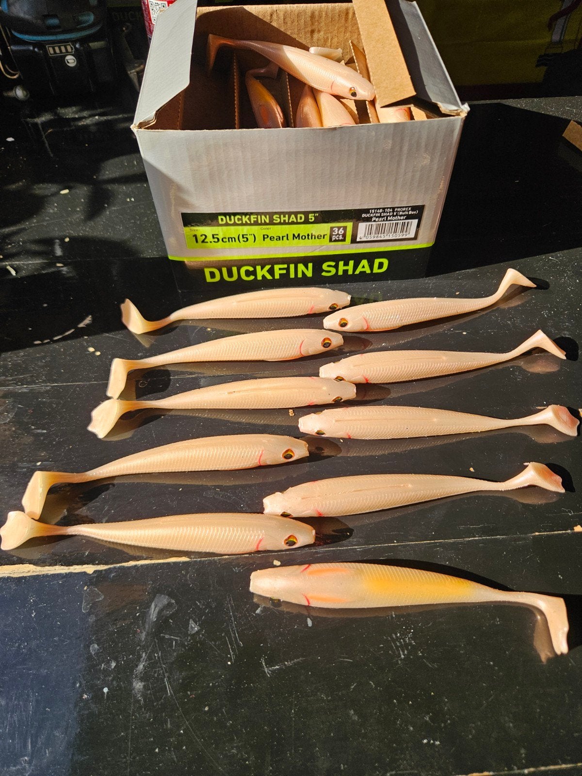Daiwa Prorex Duckfin Shads - 12.5 cm, Ophalen of Verzenden