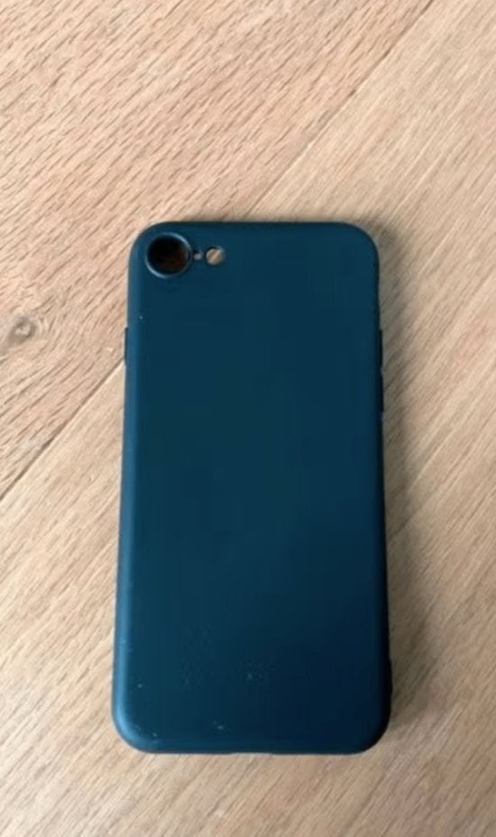 4x Hoesjes iPhone 7/8/SE2/SE3 Zwarte, Telecommunicatie, Ophalen of Verzenden, Zo goed als nieuw, IPhone 7