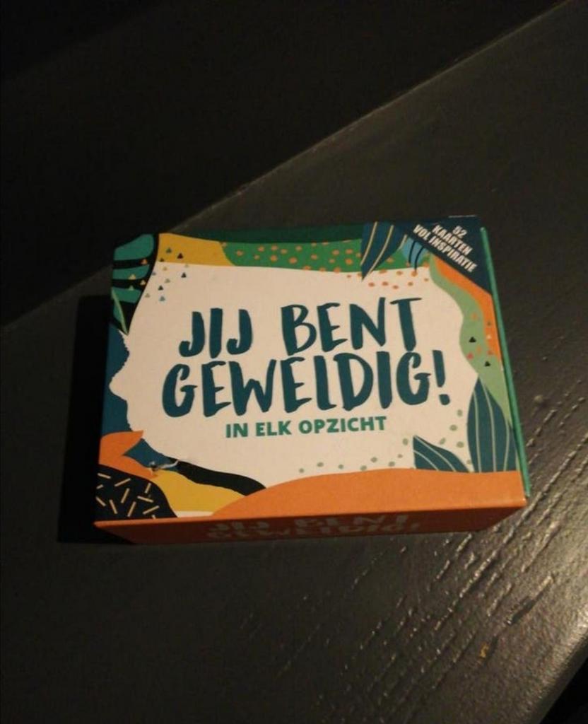 Jij bent geweldig! Positieve coaching kaarten, Boeken, Ophalen of Verzenden, Zo goed als nieuw, Tarot of Kaarten leggen, Overige typen