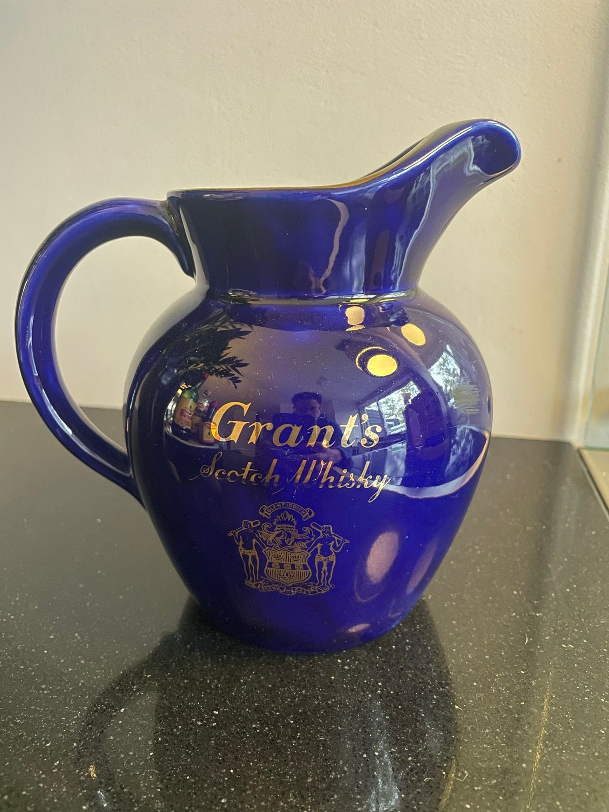 Vintage Grant's Scotch Whisky kan - Wade Regal, Ophalen of Verzenden