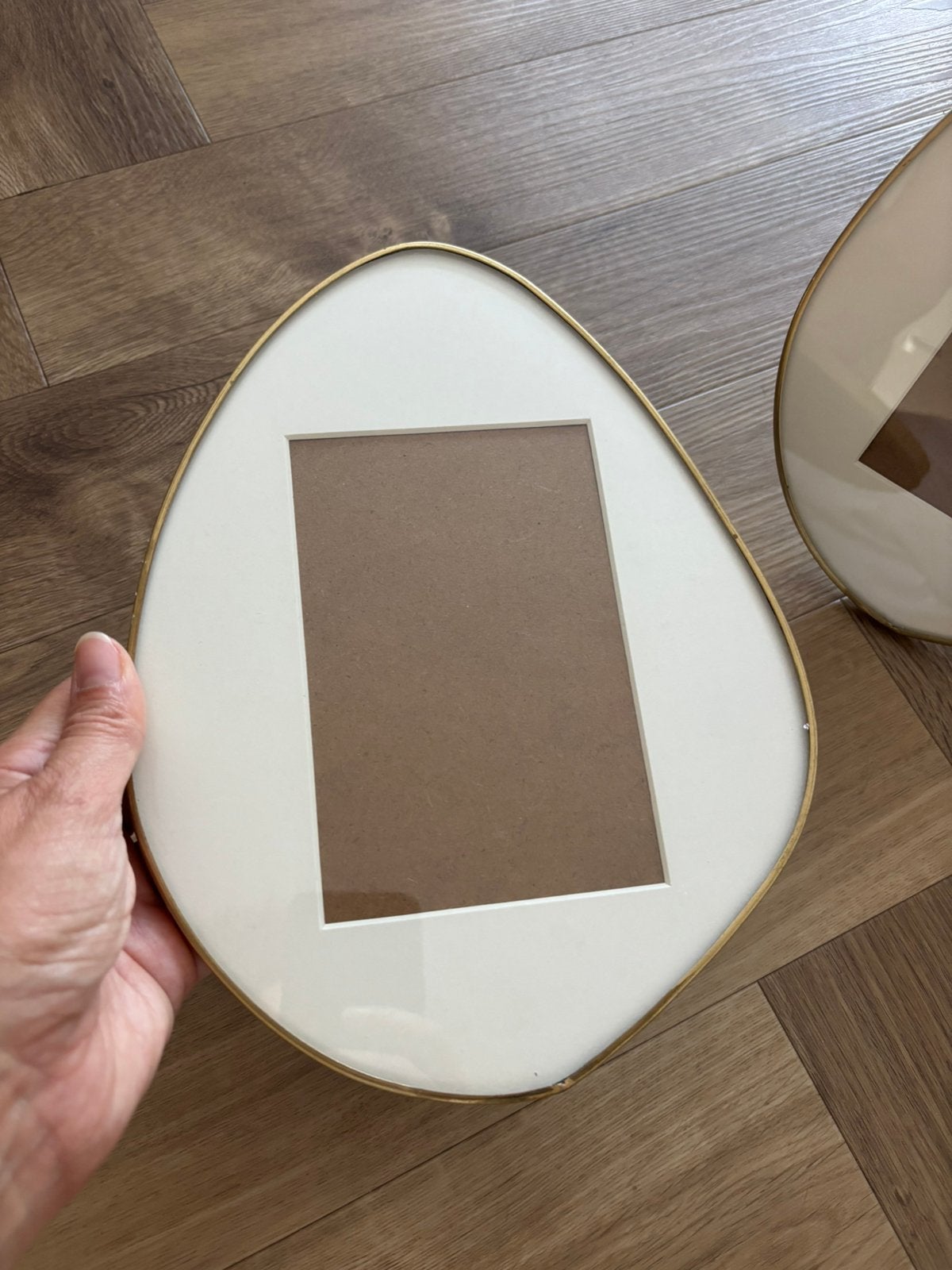 Fotolijstjes Zara Home, Huis en Inrichting, Ophalen, Minder dan 50 cm, Rond, Zo goed als nieuw