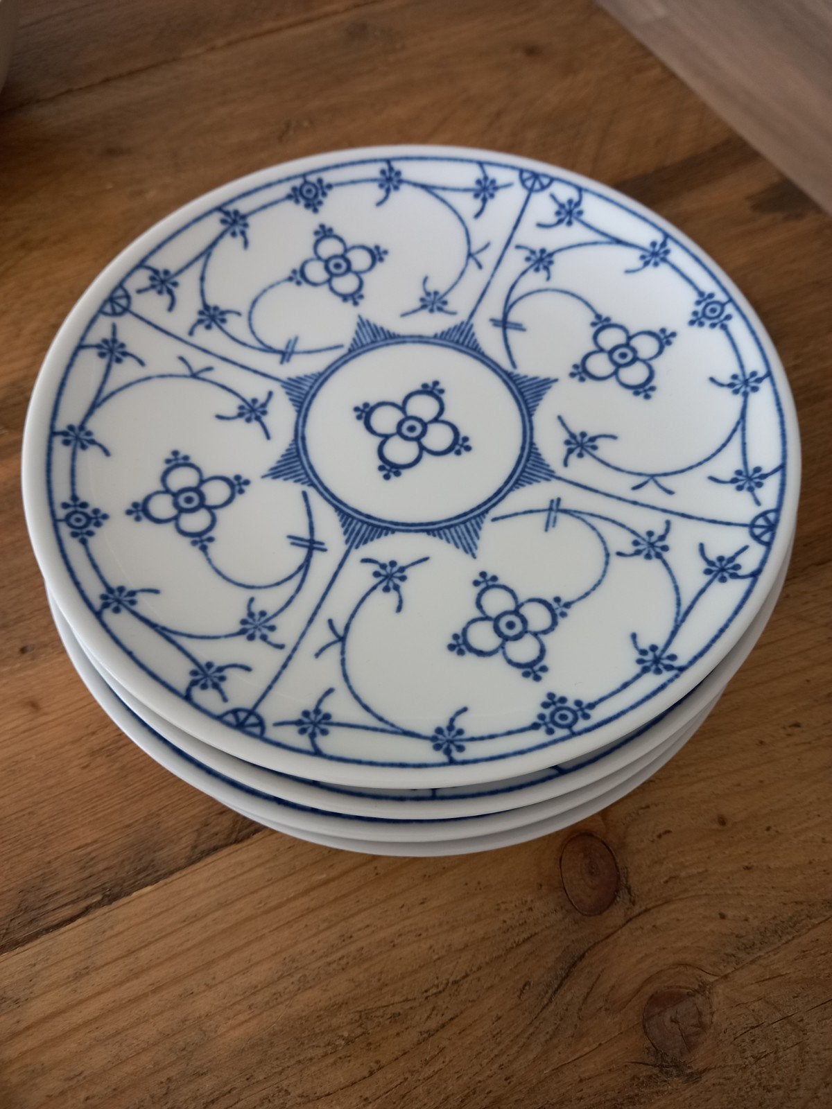 bareuther borden Indisch blau, Huis en Inrichting, Ophalen, Overige stijlen, Bord(en)