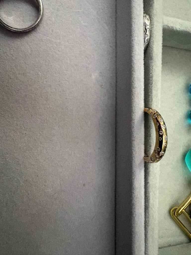 TI SENTO Milano vergulde Stardust ring – 12107ZY mt 54, 20 of groter, Ophalen of Verzenden, Zo goed als nieuw, Dame