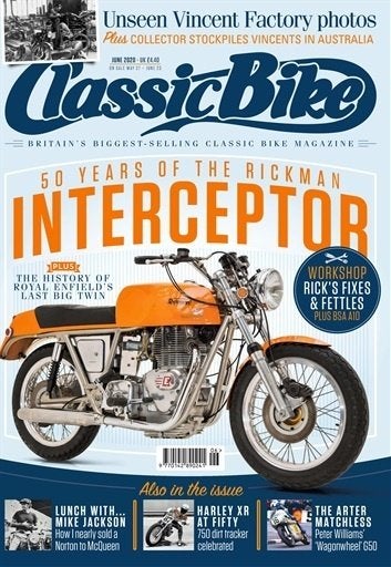 Classic Bike Magazine juni 2020, Verzenden, Gelezen