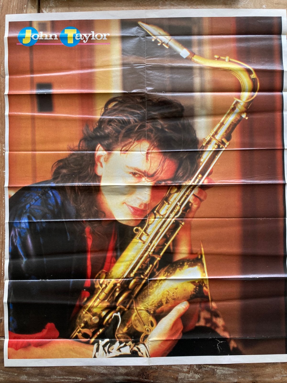 A2 Poster JOHN TAYLOR DURAN DURAN, Ophalen of Verzenden, Zo goed als nieuw, A1 t/m A3, Film en Tv