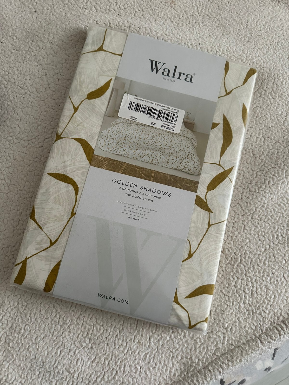Walra dekbedovertrek voor een 1 persoons bed.. nog nieuw!, Huis en Inrichting, Ophalen, Nieuw, Eenpersoons, Dekbedovertrek