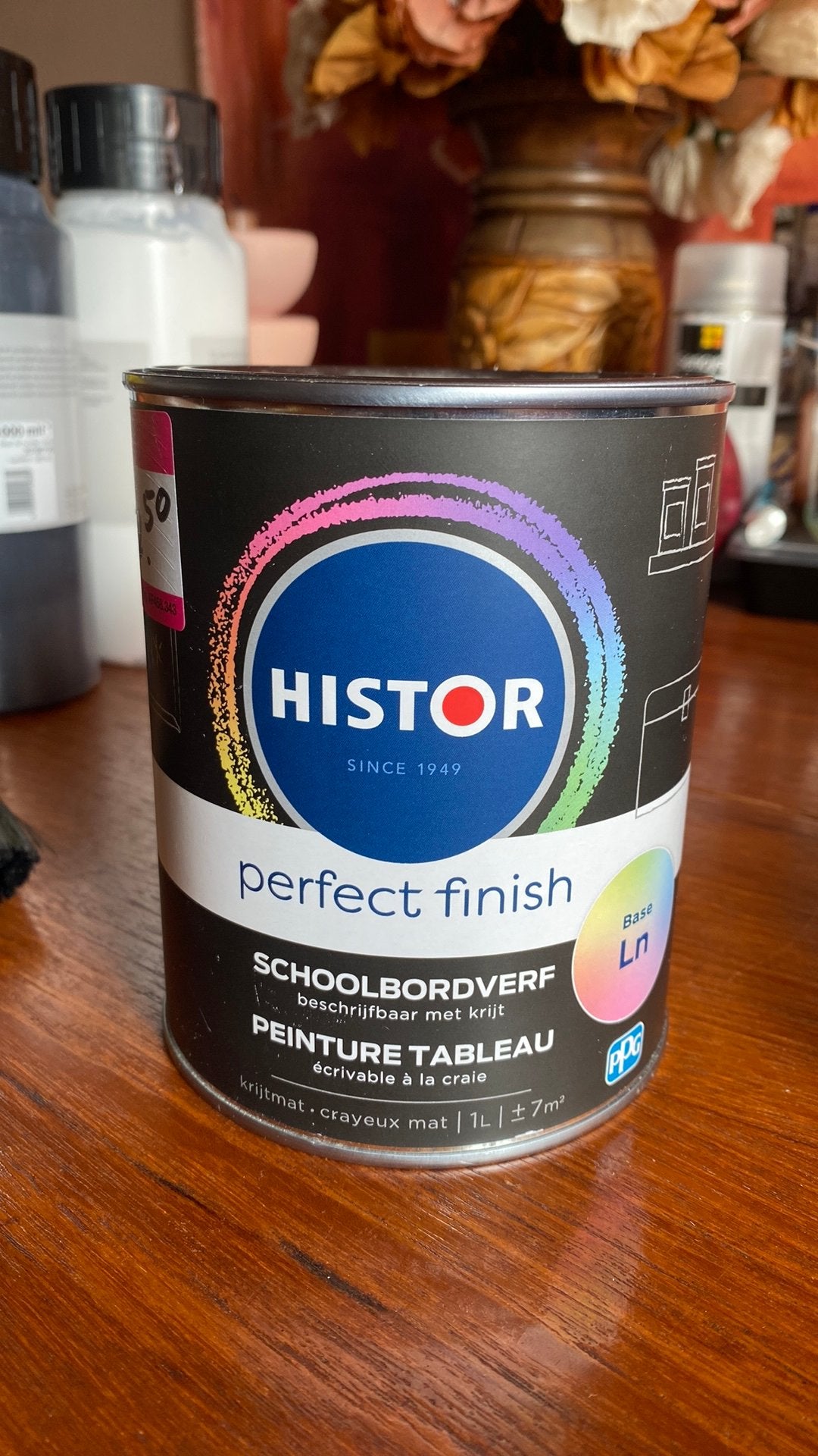 Schoolbordverf Histor (1 L), Doe-het-zelf en Verbouw, Verf, Beits en Lak, Ophalen, Wit, Nieuw, Verf