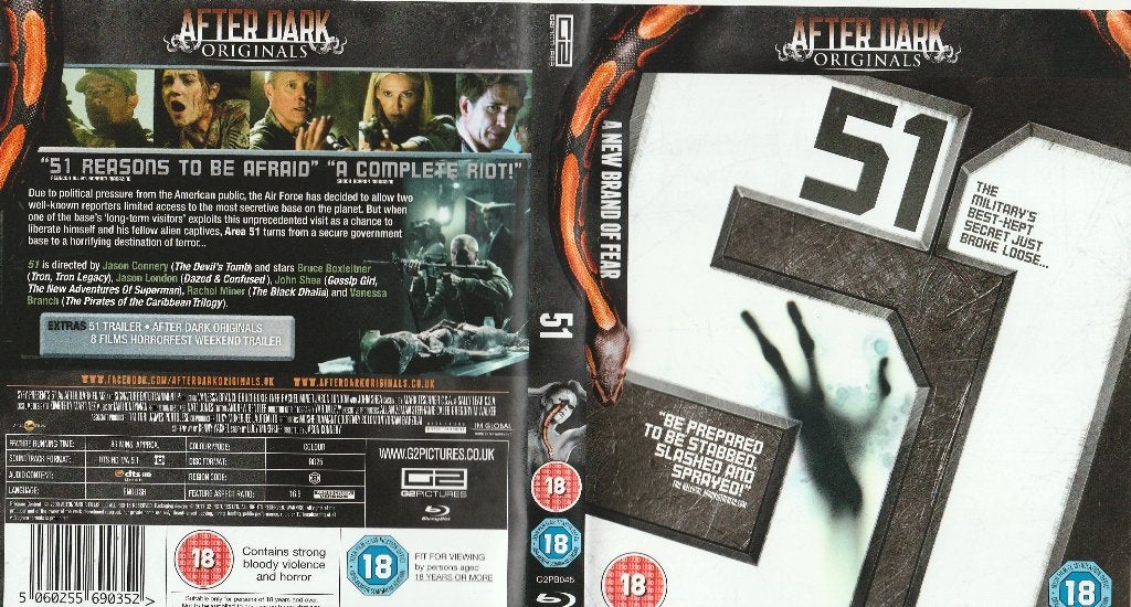 51 after dark blu ray ( engels ), Cd's en Dvd's, Engels, Nederlands, Film, Ophalen of Verzenden