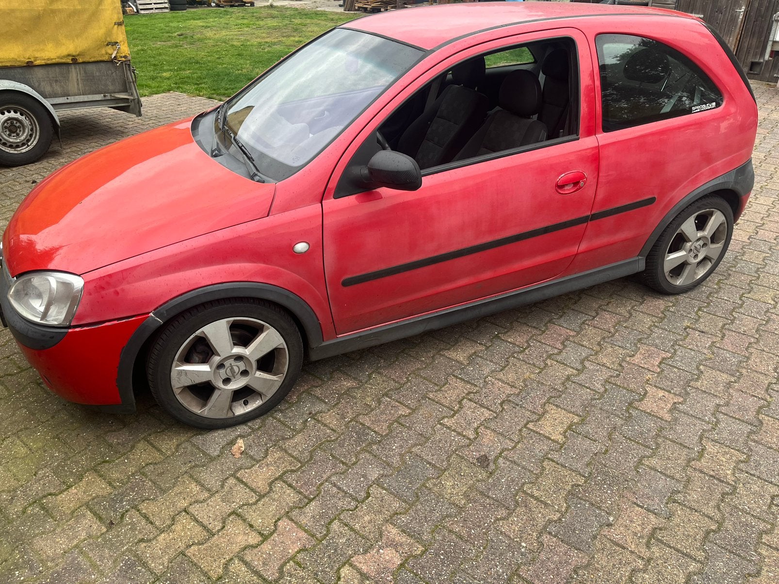Opel corsa c gsi, Ophalen
