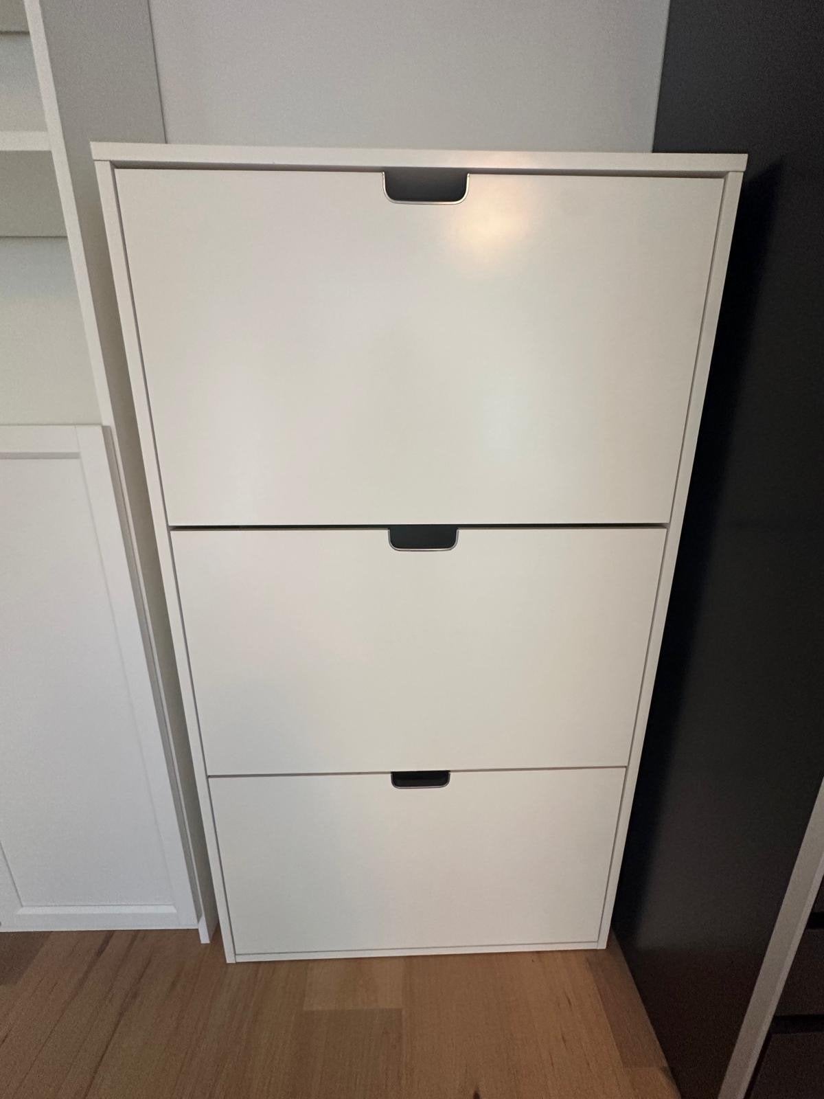 Ikea schoenenkast met 3 vakken - 79x29x148 cm, Ophalen, Gebruikt