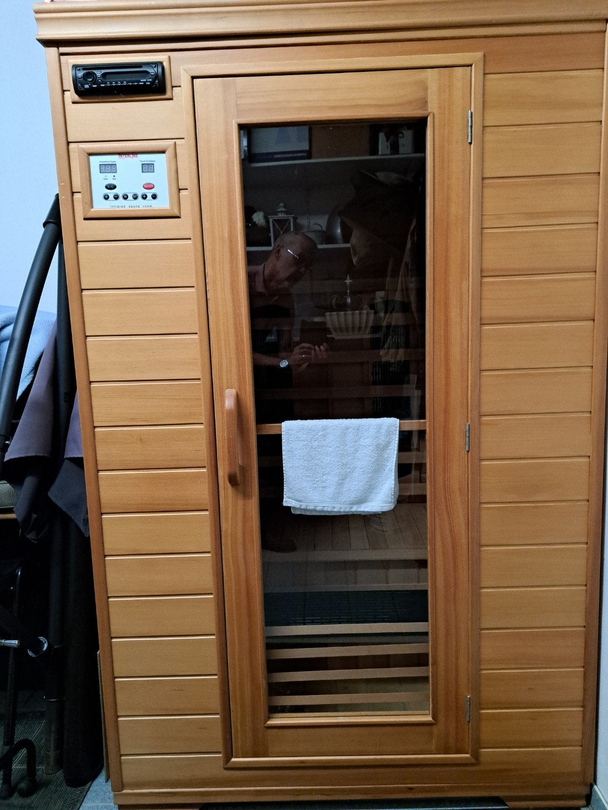 sauna infrarood, Ophalen, Gebruikt, Infrarood, Complete sauna