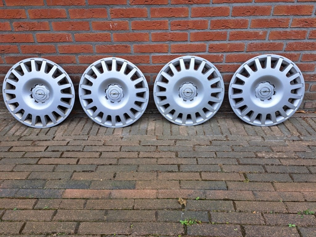 Wieldoppen Opel 15 inch, Auto diversen, Wieldoppen, Ophalen, Gebruikt