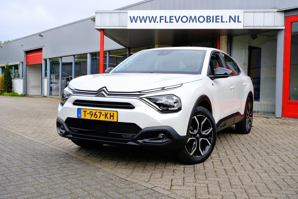 Citroen Ë-C4 X Feel Pack 50 kWh Aut. Navi|CarPlay|Cam|LMV, 136 pk, Gebruikt, E-C4 X, Wit
