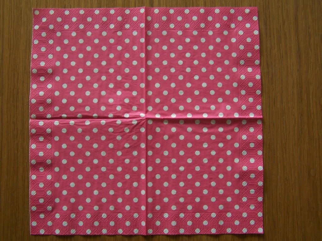 Servetten per stuk nr.18 (DOTS), Nieuw, Meerkleurig, Ophalen of Verzenden, Papier of Karton