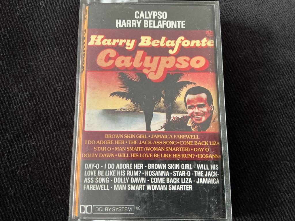 Harry Belafonte, Calypso cassettebandje, 1 bandje, Ophalen of Verzenden, Zo goed als nieuw, Origineel