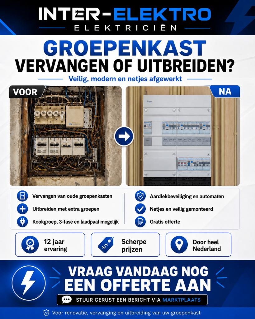Groepenkast  Actie!, 24-uursservice