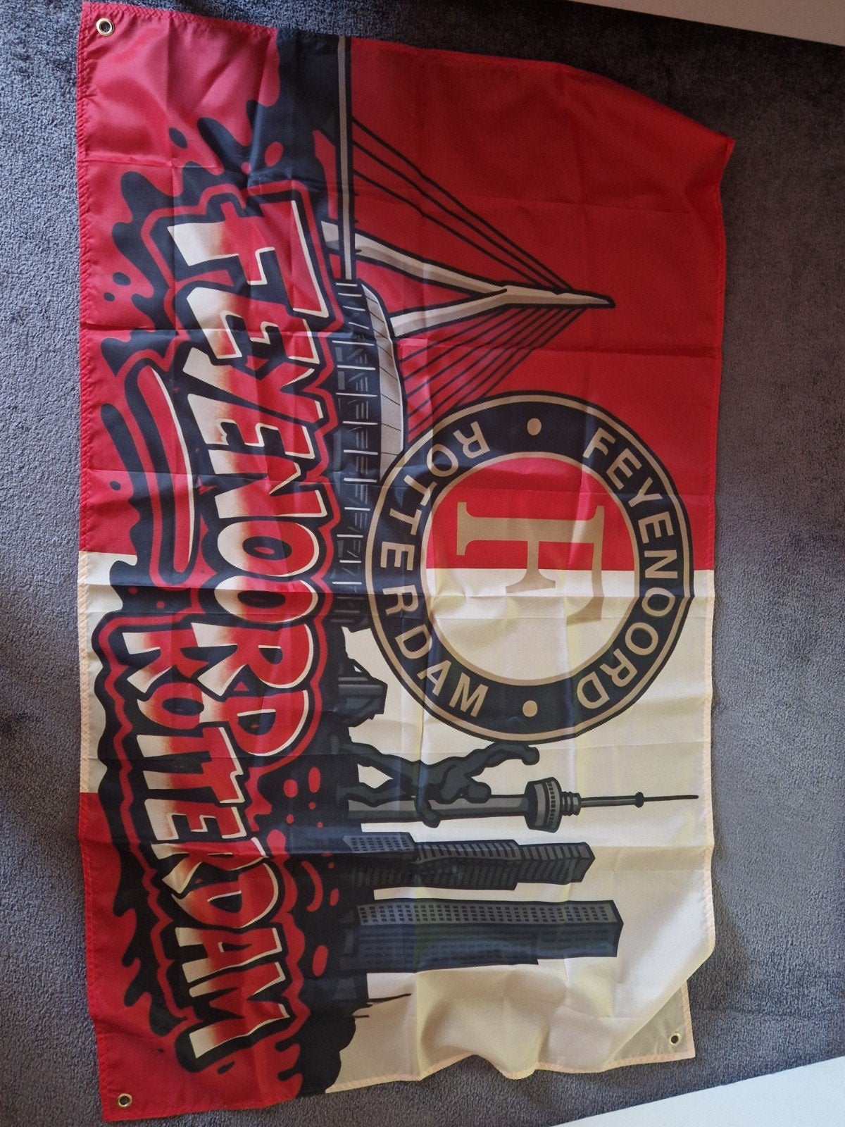 Feyenoord banner aankleding kamer, Ophalen of Verzenden
