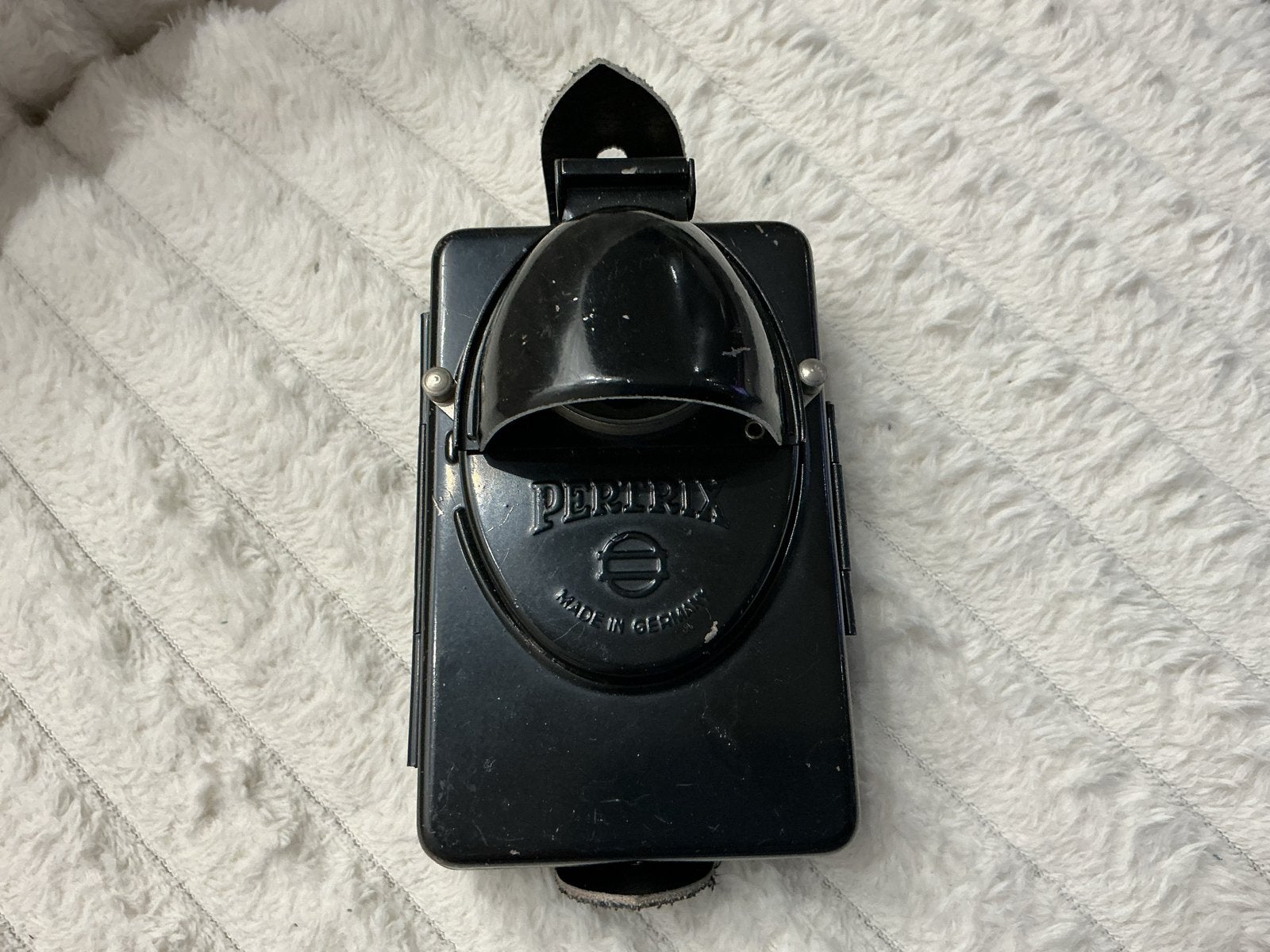 Vintage Pertrix zaklamp - Made in Germany, Ophalen of Verzenden, Gebruikt