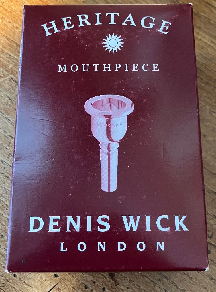 Denis Wick 4.5 AL Heritage trombone mondstuk, Muziek en Instrumenten, Blaasinstrumenten | Trombones, Ophalen of Verzenden, Zo goed als nieuw