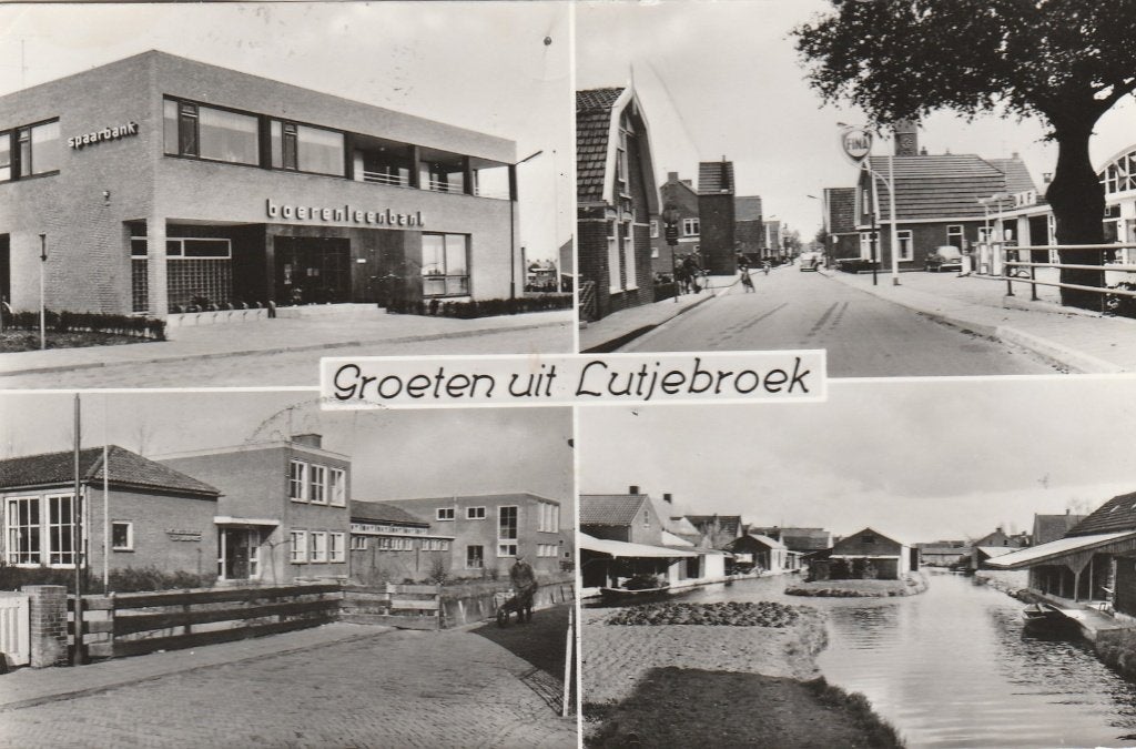 Lutjebroek, Verzamelen, Ophalen of Verzenden, 1940 tot 1960, Gelopen, Noord-Holland