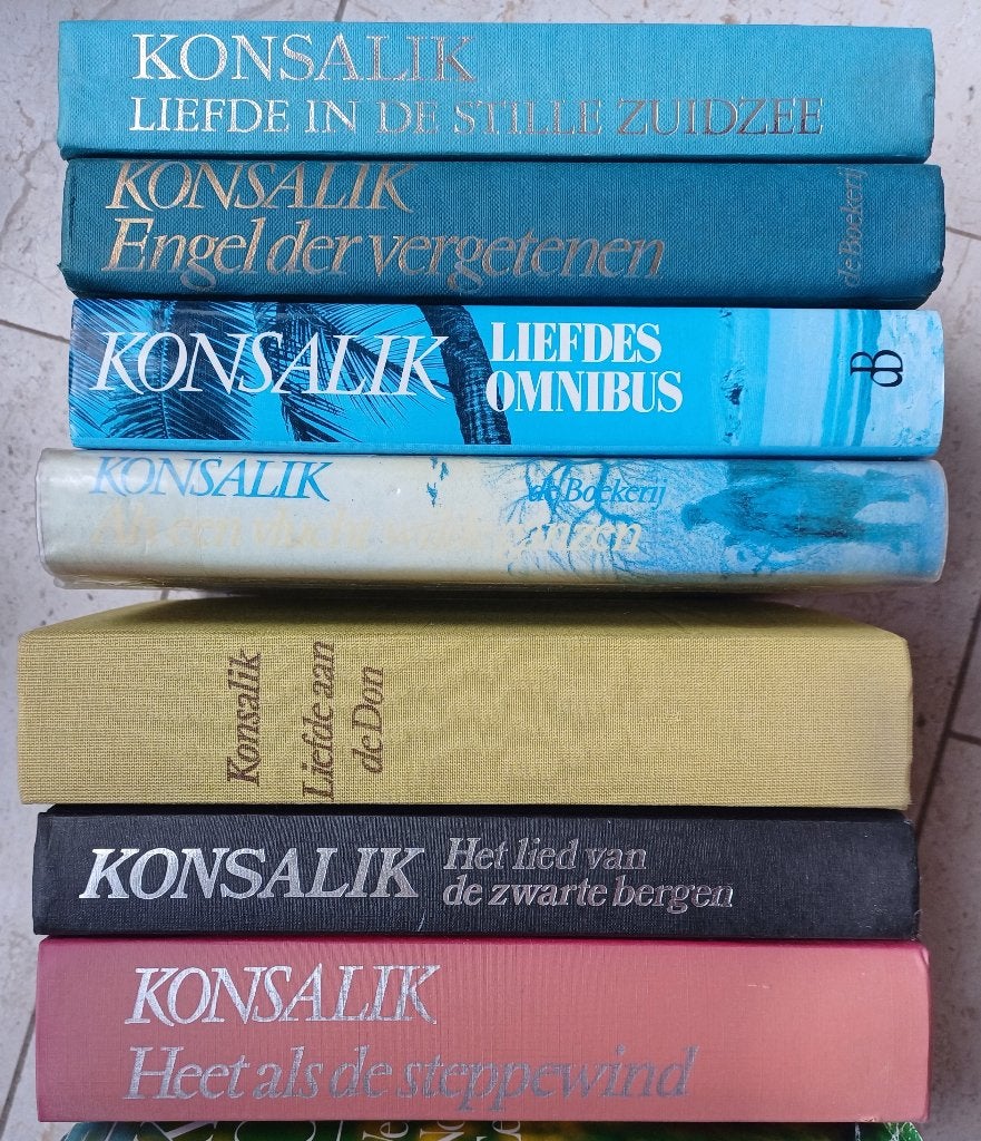 2+1 GRATIS! Konsalik - diverse boeken - 8 stuks, Boeken, Ophalen of Verzenden, Zo goed als nieuw, Heinz G. Konsalik, Europa overig