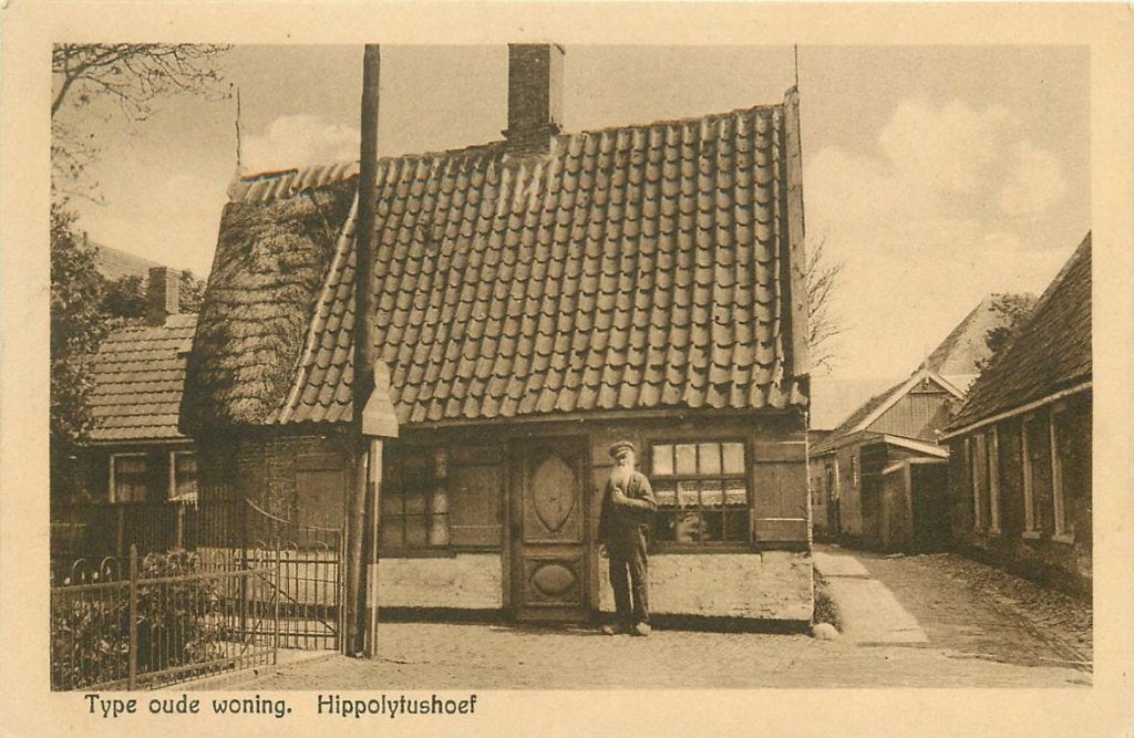 701-184-003 Hippolytushoef, Verzenden, Voor 1920, Noord-Holland