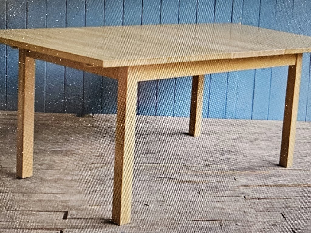 IKEA Björna massief beukenhouten tafel, Huis en Inrichting, Ophalen, Gebruikt, 50 tot 100 cm, Vijf personen of meer