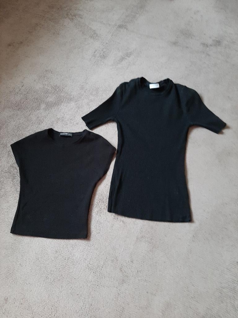 Loavies t shirt M  en Stradivarius topje maat XS, Zwart, Ophalen of Verzenden, Korte mouw, Maat 34 (XS) of kleiner