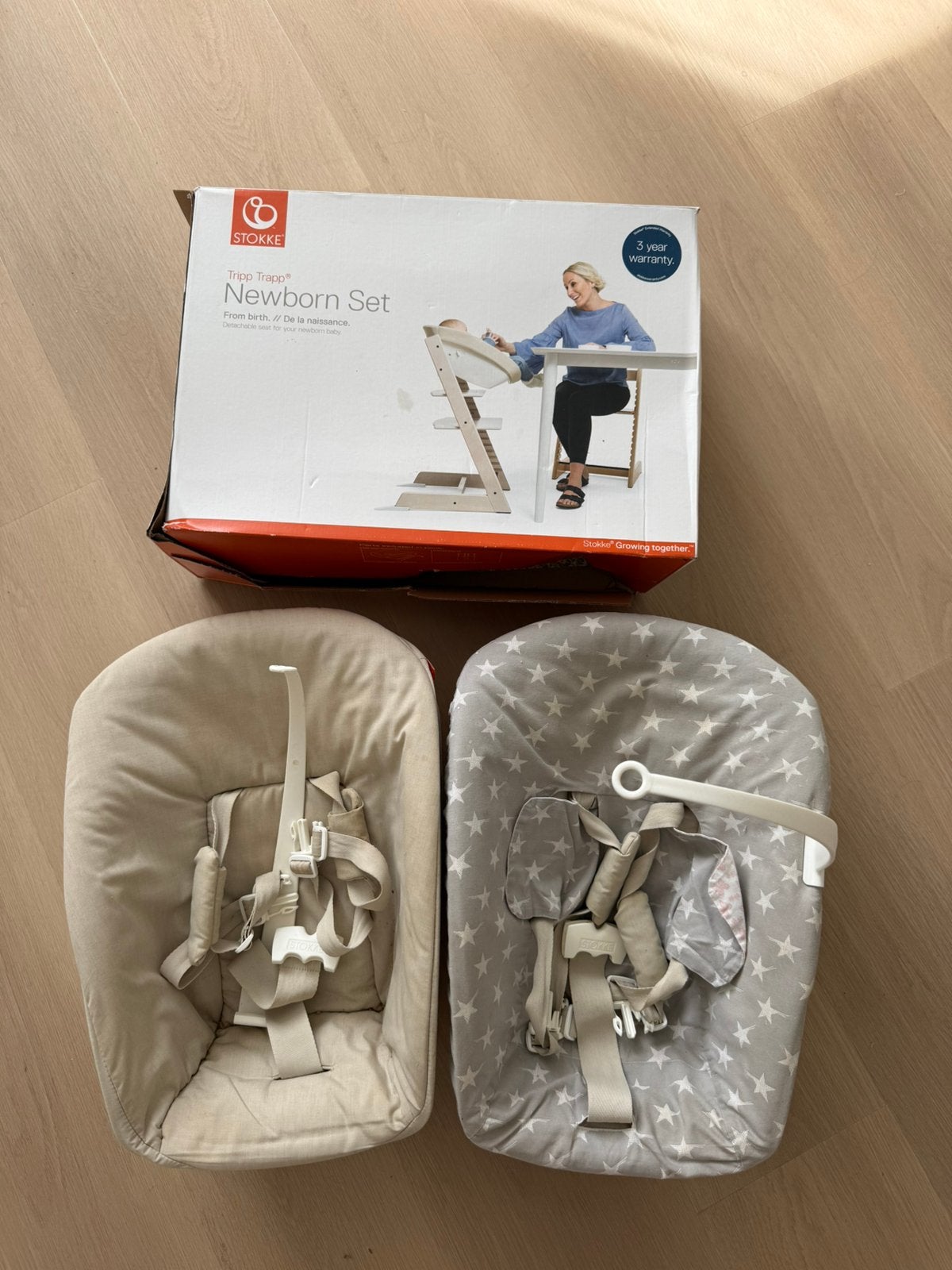 Stokke Newborn Sets één of twee en hoes, Ophalen, Zo goed als nieuw, Overige typen