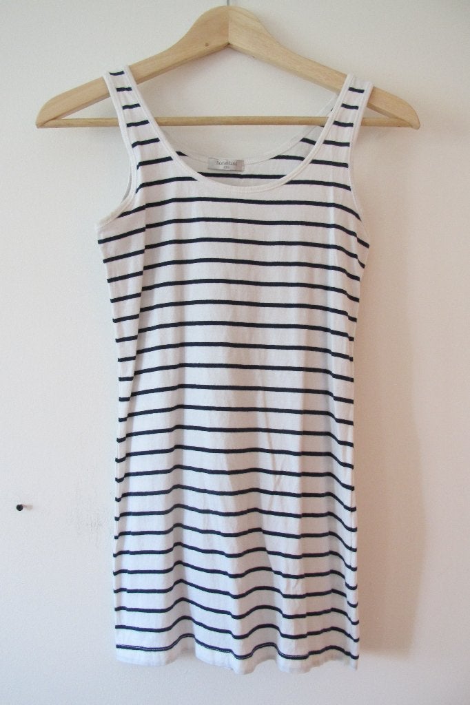 Blue & White striped top (Sutherland), The Sting, Blauw, Ophalen of Verzenden, Zonder mouw