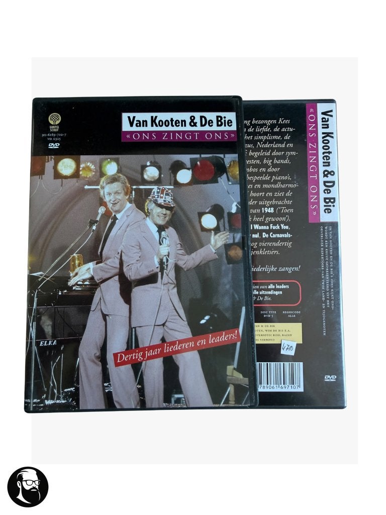 Van Kooten en De Bie - Ons zingt ons DVD | Actie 5=4, Stand-up of Theatershow, Alle leeftijden, Zo goed als nieuw, Ophalen of Verzenden