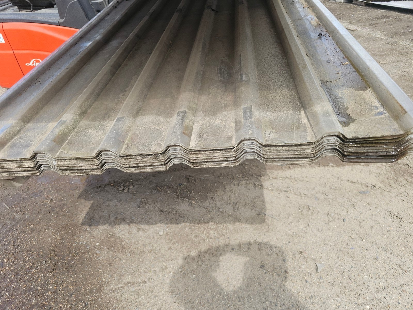 Lichtplaten 6000mm lengte, hele pallet, ca. 50 stuks, Overige materialen, Gebruikt, Minder dan 20 mm, Onbekend