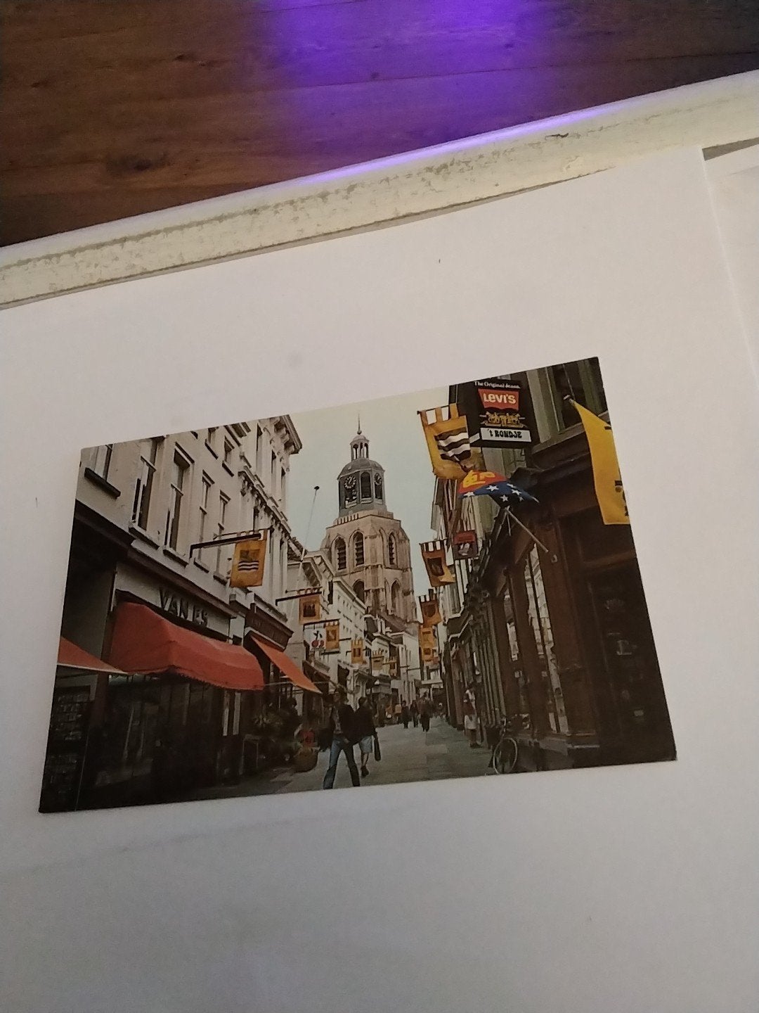 Oude Ansichtkaart Bergen op Zoom - 1979, Ophalen of Verzenden, 1940 tot 1960, Gelopen, Noord-Brabant