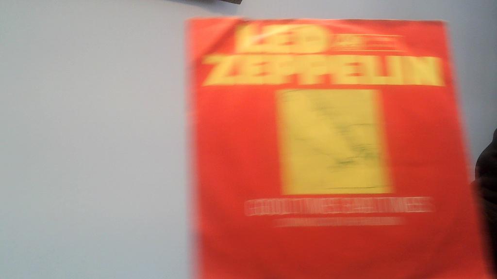 led zeppelin jukebox single good times bad times uit 1969, Verzenden, Zo goed als nieuw, Pop