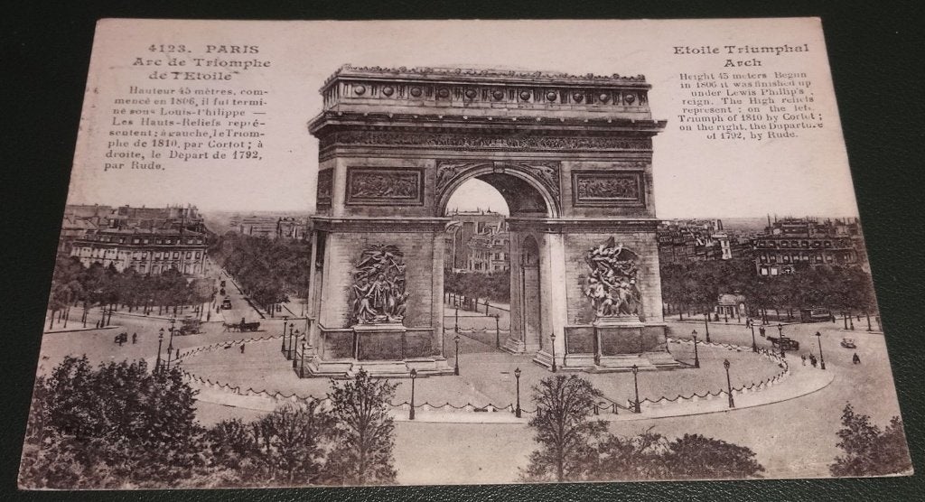 Parijs - L'Arc de Triomphe de t'Etoile - KPa02, Verzenden, Voor 1920, Gelopen, Frankrijk