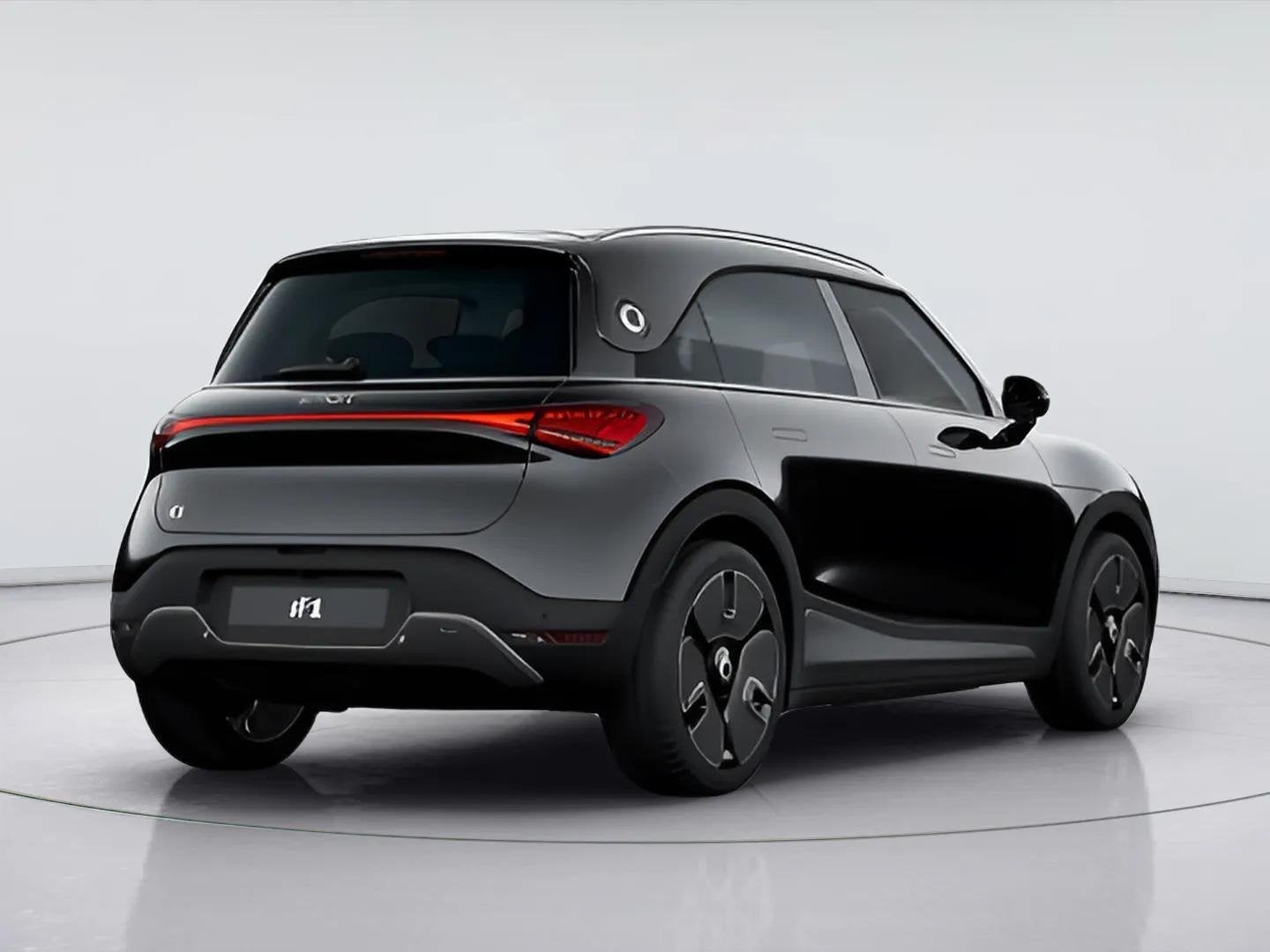 smart #1 Premium 66 kWh, Automaat, Automatische klimaatregeling, Zwart, Leder