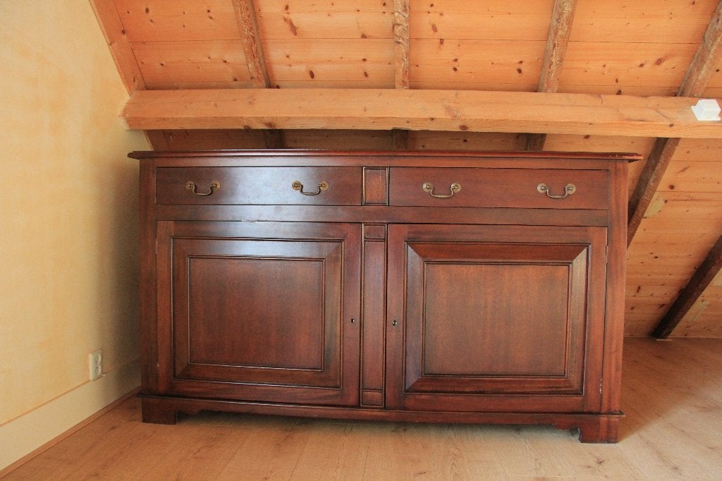 mahonie dressoir 2drs/2lades fa EICHHOLTZ, Overige materialen, Gebruikt, Met lade(s), 150 tot 200 cm