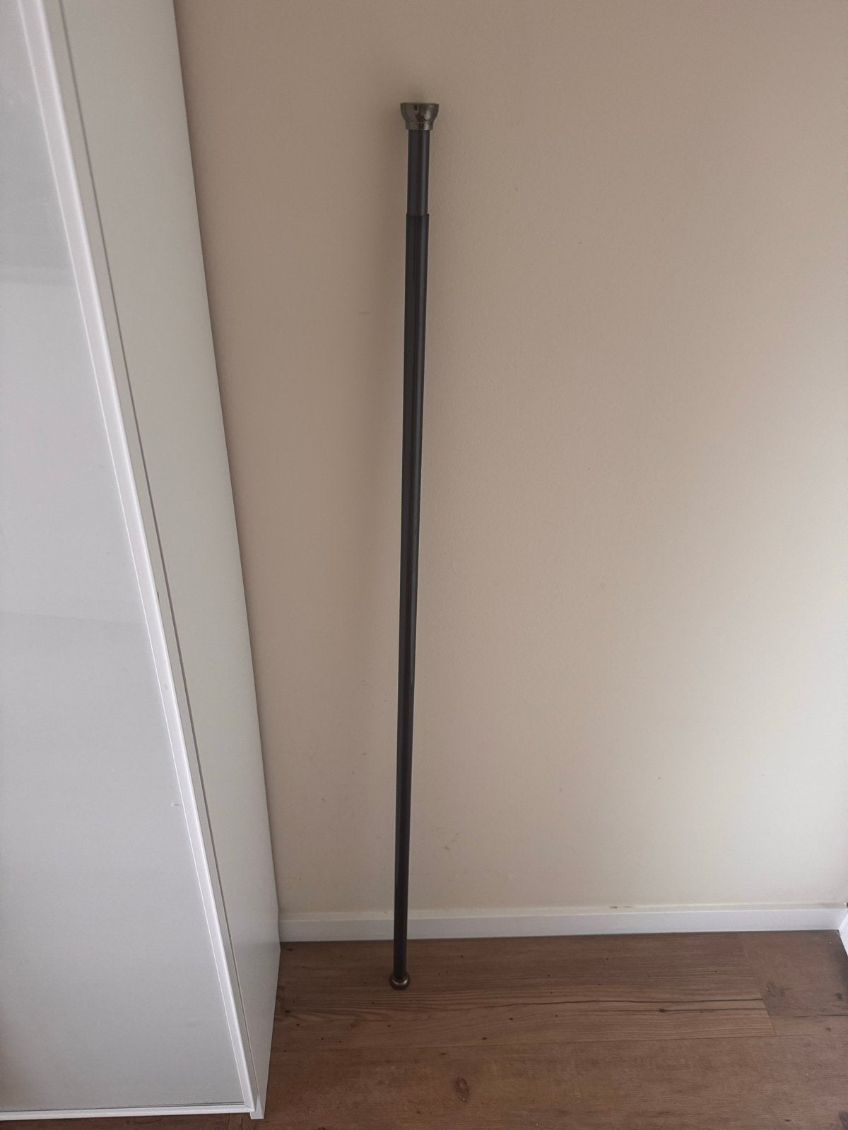 Uitschuifbare douchestang, vanaf 125 cm, Ophalen of Verzenden, Gebruikt, Zwart, Douche-accessoire