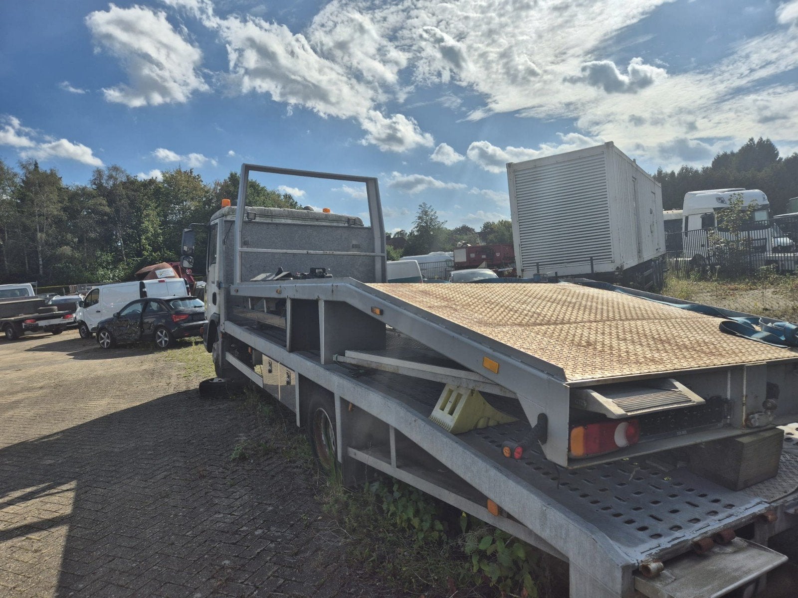 oprijbak oprijwagen tijhof rep, Ophalen of Verzenden, Gebruikt, Spatbord